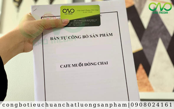 Tự công bố cafe muối đóng chai để hợp pháp kinh doanh trên thị trường