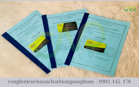 Công bố tiêu chuẩn cơ sở sữa tắm tại CAO Media