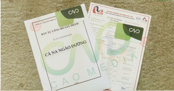 Công bố sản phẩm cà na ngào đường