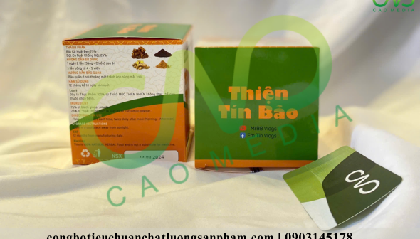 Tự công bố sản phẩm viên uống củ ngải