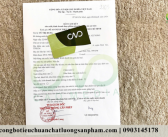 Xin cam kết an toàn thực phẩm kinh doanh rau quả tại CAO Media
